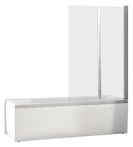 Oltens Fulla zuhanyparaván 98 cm kétrészes króm fényes/átlátszó üveg 23204100