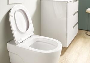 Roca Meridian-N Compacto wc csésze + wc ülőke szett függesztett igen fehér A34H242000