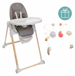 CHICCO Etetőszék Polly Armonia - Mother Pearl + Rainbow Játékív