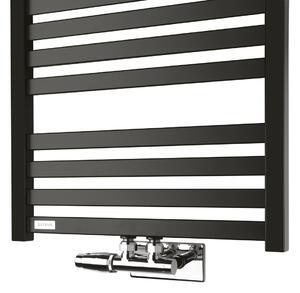 Oltens Vanlig fürdőszoba radiátor dekoratív 121x50 cm fekete 55008300