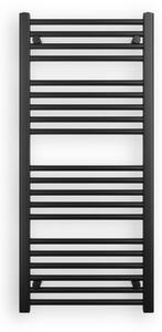 Törölközőszárító radiátor 50 x 110 cm - Nero Italia (fekete)