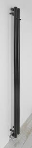 Sapho Pilon fürdőszoba radiátor dekoratív 180x12.2 cm fekete IZ124