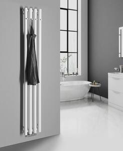 Sapho Pilon fürdőszoba radiátor dekoratív 180x27 cm fehér IZ121