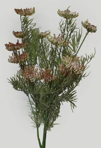 Barna mű réti növény 53cm