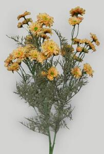 Sárga mű réti virágok 58cm