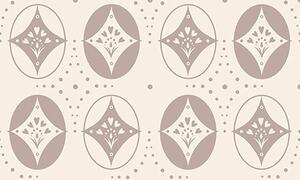 Tapéta Finom geometriai díszítés rombuszokkal, Tapétá vintage stílusban, a00035 : Uwalls.hu