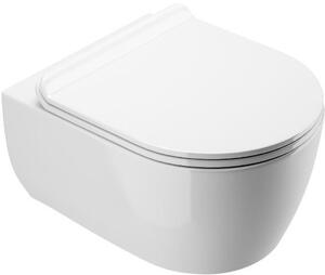 Excellent Doto Pure Rim 48 miska WC wisząca bez kołnierza z deską wolnoopadającą biały CEEX.1404.485.WH