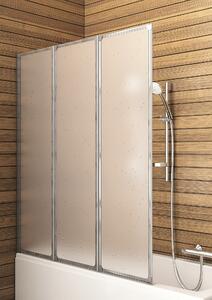 KFA Armatura Standard zuhanyparaván 120 cm háromrészes króm matt/műanyag 170-04000P