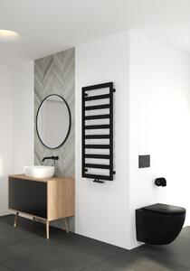 Oltens Benk fürdőszoba radiátor dekoratív 115x50 cm fekete 55005300