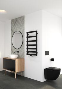 Oltens Varme fürdőszoba radiátor dekoratív 89.5x50 cm fekete 55000300