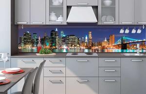 Konyhai fotótapéta - manhattan 260 x 60 cm