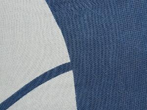 Kék és Fehér Takaró 130 x 170 cm HAPREK