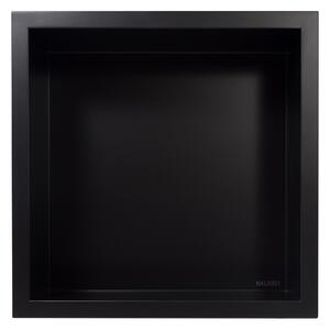 Balneo Wall-Box One Black süllyesztett polc 30 cm OB-BL1