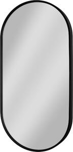 Dubiel Vitrum Joy tükör 40x80 cm ovális fekete 5905241010779