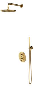 Omnires Y zuhany készlet beépített termosztáttal Igen WARIANT-aranyU-OLTENS | SZCZEGOLY-aranyU-GROHE | arany SYSYT05XGLB