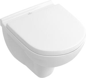 Villeroy & Boch O.Novo combi-Pack miska WC wisząca z deską wolnoopadającą Weiss Alpin 5688HR01