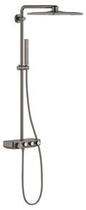 Grohe Euphoria SmartControl - Cube 310 Duo zuhanykészlet termosztáttal, 2 fúvókával, szálcsiszolt kemény grafit 26508AL0