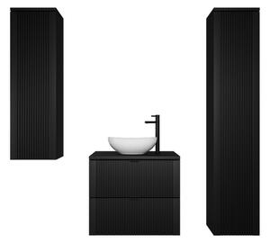 Mylife kadi 60 3 fürdőszoba bútor matt fekete