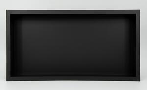 Balneo Wall-Box One Black süllyesztett polc 60 cm OB-BL4