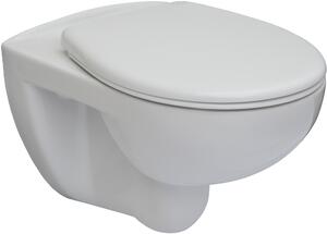Roca Victoria miska WC wisząca Rimless z deską wolnoopadającą biała A34H394000