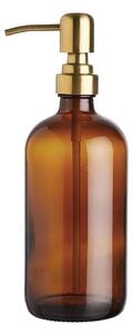 SOAP OPERA szappanadagoló, barna-arany 500ml