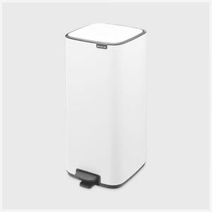 Brabantia BO 30 literes fém pedálos szemetes - Fehér