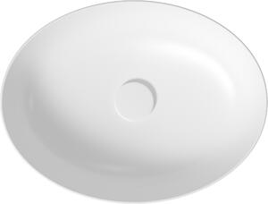 Cersanit Larga mosdótál 38.5x50.5 cm ovális mosdótálak fehér K677-002