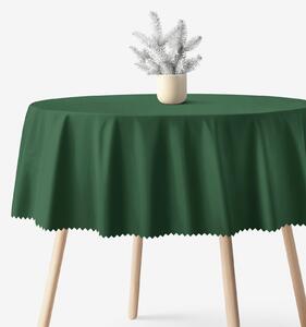 Goldea kör alakú teflonos terítő - sötétzöld Ø 140 cm
