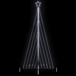 Hideg fehér LED karácsonyfa 339 LED 182 cm