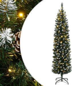 Vékony műkarácsonyfa 150 LED-del 120 cm