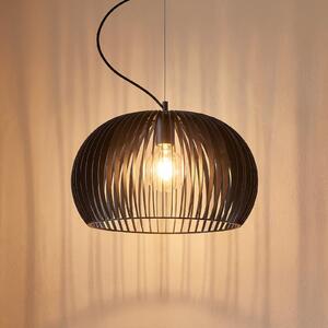 Függőlámpa Lindby, Jusra, dimmable, Fekete, Konyha, Fém, Modern