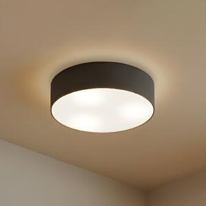 Mennyezeti Lámpa Lindby, Sebatin, dimmable, Szürke, Hálószoba, Szövet / Textília, Modern