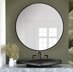 Baltica Design Tiny Border Round tükör 50x50 cm kerek fekete 5904107904337