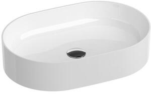 Ravak Ceramic mosdótál 55x37 cm ovális mosdótálak fehér XJX01155001