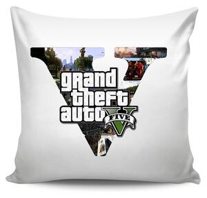 JAKS Párna 40 x 40 cm Minta: Grand Theft auto
