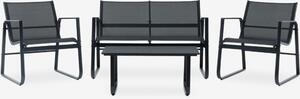 LINDER EXCLUSIV Kerti bútor garnitúra LOUNGE SET GLS754541 - antracit