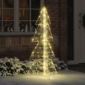 Karácsonyfa 160 LED Meleg fehér 150 cm Akril
