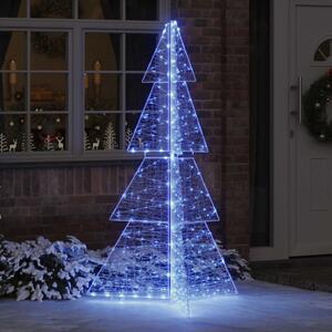 Karácsonyfa 240 LED Kék 180 cm Akril