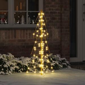 Karácsonyfa 100 LED Meleg fehér 120 cm PET