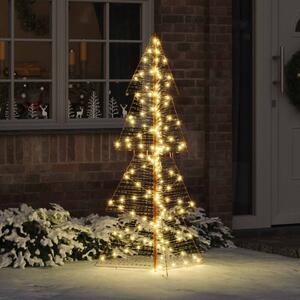 Karácsonyfa 160 LED Meleg fehér 150 cm PET
