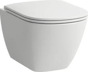 Laufen Lua miska WC wisząca Rimless Laufen Clean Coat biała H8200804000001