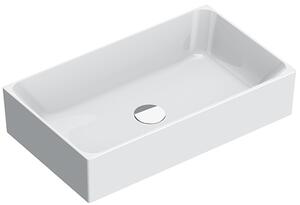 Catalano New Zero mosdótál 60x35 cm négyszögletes mosdótálak fehér 16035ZE00