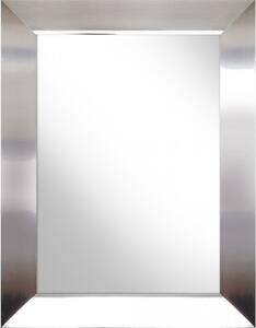 Ars Longa Milano tükör 114.4x64.4 cm négyszögletes nikkel MILANO50100-N
