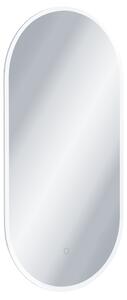 Excellent Lumiro tükör 50x100 cm ovális világítással fehér DOEX.LU100.050.AC