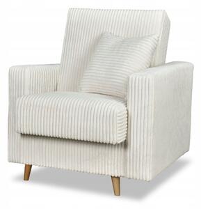 Rene Fekvőfotel Tárolóval Bonell Family Furniture Bézs Kordbársony
