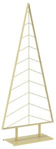 Fém karácsonyfa állvánnyal KUOPIO 210 cm Acél Arany