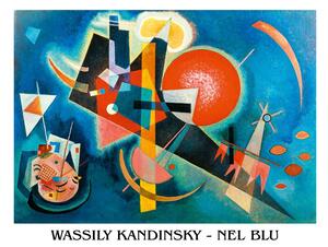 Művészeti nyomat Kandinsky - Nel Blu, Wassily Kandinsky, (70 x 50 cm)