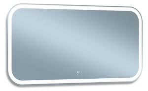 Venti Prima tükör 120x60 cm négyszögletes világítással fehér 5907459662498