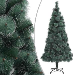 Zöld PET műkarácsonyfa állvánnyal 120 cm