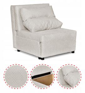 Kimo Fekvőfotel Alvási Funkcióval, Ágyneműtárolóval, Family Furniture, Bézs